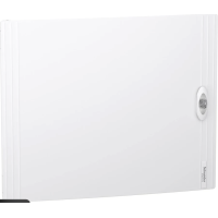 Двері Schneider Electric PrismaSeT XS пластик 550x450x20 мм для щита 2 ряди 24 модулі суцільні Білий