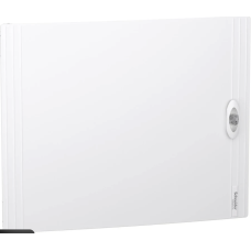 Двері Schneider Electric PrismaSeT XS пластик 550x450x20 мм для щита 2 ряди 24 модулі суцільні Білий