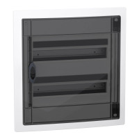 Щит розподільчий Schneider Electric XS 18 модулів пластик 486x510x137,5 мм вбудований димчасті двері