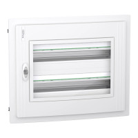 Щит розподільчий Schneider Electric XS 24 модуля пластик 610x1110x151 мм вбудований прозорі двері