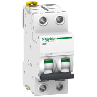 Автоматический выключатель Schneider Electric Acti9 iC60H 2P 0,5A 10кА C (A9F84270)