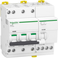 Дифференциальный выключатель Schneider Electric iCV40 3P+N 16A 30мА тип A (A9DC3716)