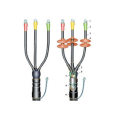 Муфта конечная наружная 10кВ БПИ 3х(25-50) 10КНТпН-7 Termofit