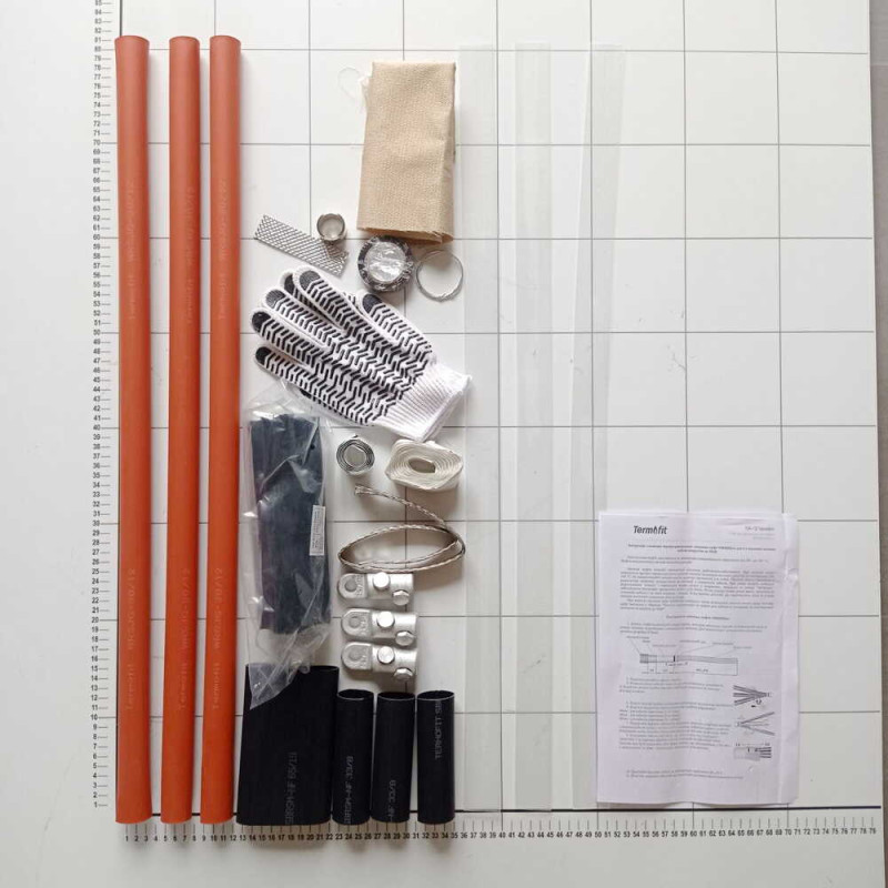 Муфта кінцева зовнішня 10кВ БПІ 3х(70-120) 10КНТпН-8 Termofit