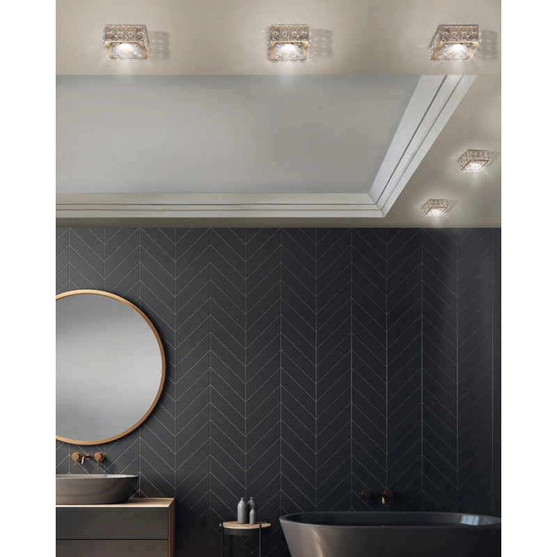 Точковий світильник Azzardo AZ4415 Ester Square GU10 1x50W IP20 золотий