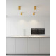 Точковий світильник Azzardo AZ5239 Eiger GU10 1x50W IP54 золотий