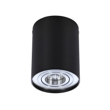 Точковий світильник спот Azzardo AZ0779 Bross GU10 1x50W IP20 чорний
