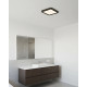 Точковий світильник Azzardo AZ4375 Slim Square LED 1x6W 4000K 300Lm IP44 чорний