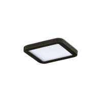 Точковий світильник Azzardo AZ4375 Slim Square LED 1x6W 4000K 300Lm IP44 чорний