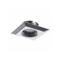 Точковий світильник Azzardo AZ1471 Luciano Square GU10 1x50W IP20 хром