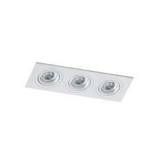 Точковий світильник Azzardo AZ2439 Caro 3S GU10 3x50W IP20 білий