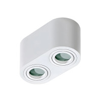 Точковий світильник Azzardo AZ2816 Brant GU10 2x50W IP44 білий