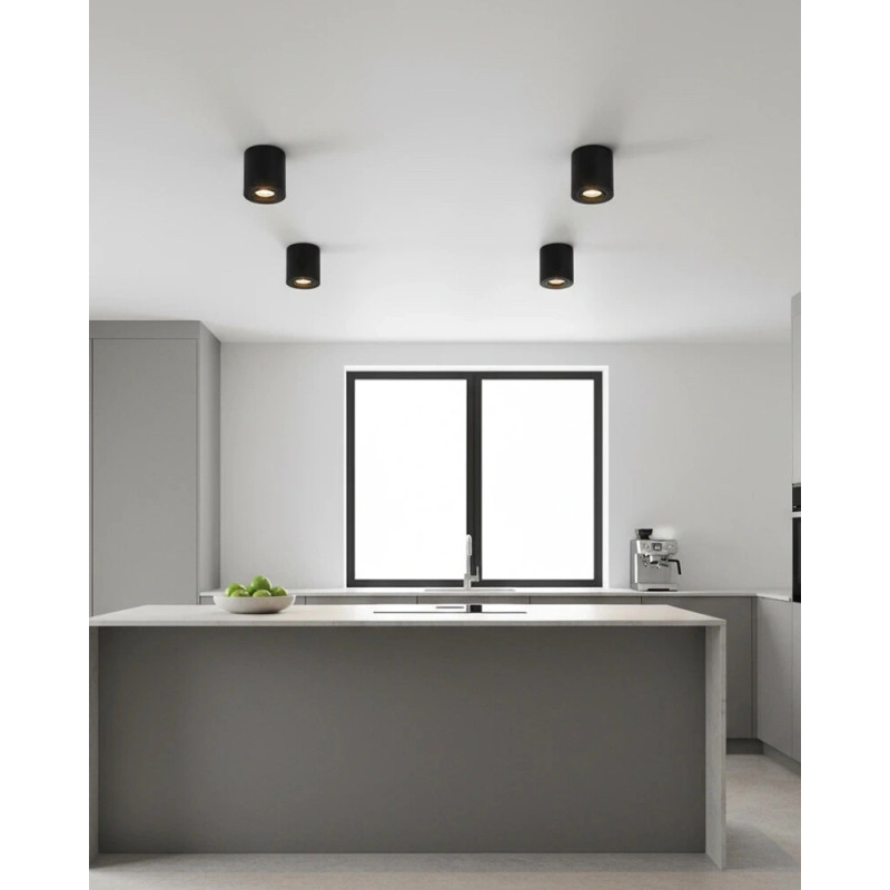 Точечный светильник Azzardo AZ2819 Brant GU10 1x50W IP20 черный