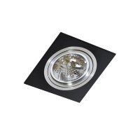 Точковий світильник Azzardo AZ0769 Siro GU10 1x40W IP20 чорний