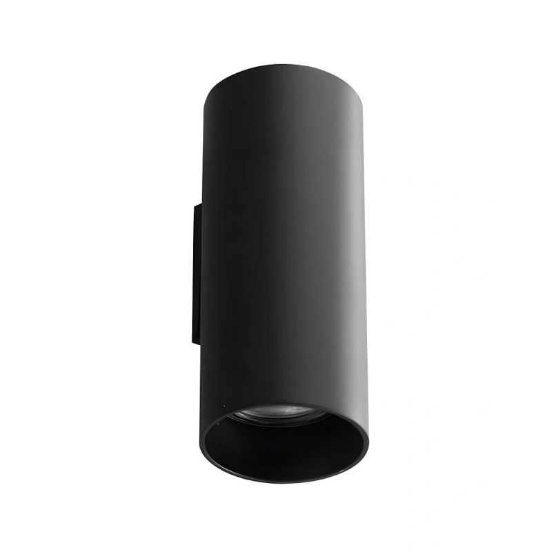 Бра, настінний світильник Azzardo AZ4399 Velia Round GU10 2x50W IP20 чорний