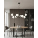 Люстра Azzardo AZ4422 Oviedo G9 8x48W IP20 чорна