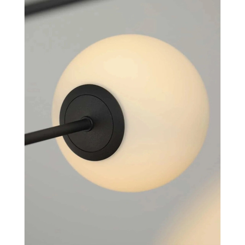 Люстра Azzardo AZ4422 Oviedo G9 8x48W IP20 чорна