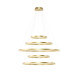 Люстра Azzardo AZ5352 Halo Pendant 150+120+100+80+60 CCT GO + Remote Control, 180 Вт, 10800 лм, 3000K-6000K