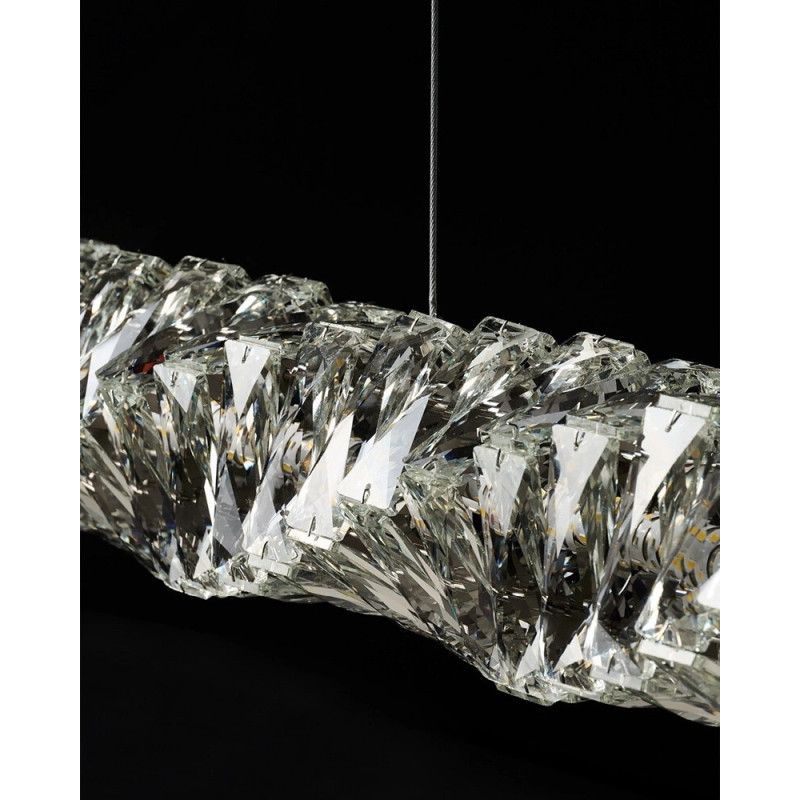 Люстра Azzardo AZ6187 Florence LED 1x36W 4000K 2880Lm IP20 золота