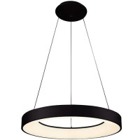 Люстра підвісна Azzardo AZ5012 Santana Pendant 80 CCT BK + Remote Control, 80 Вт, 4500 лм