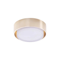 Точковий світильник спот Azzardo AZ4390 Kastoria LED 1x7W 3000K 550Lm IP44 золотий