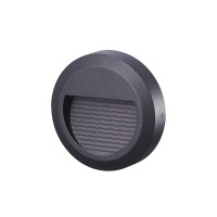 Світильник для підсвітки сходів/коридору Azzardo AZ4509 Ove LED 1x2.5W 4000K 200Lm IP54 темно-сірий