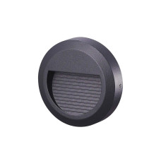 Светильник для подсветки лестницы/коридора Azzardo AZ4509 Ove LED 1x2.5W 4000K 200Lm IP54 темно-серый