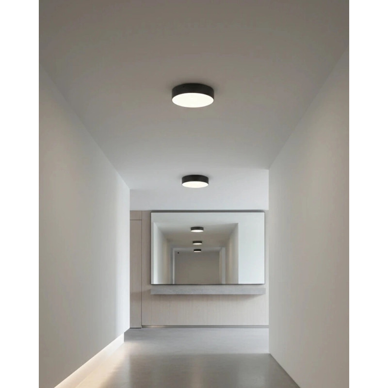 Світильник стельовий Azzardo AZ2263 Monza R LED 1x20W 3000K 1680Lm IP20 чорний