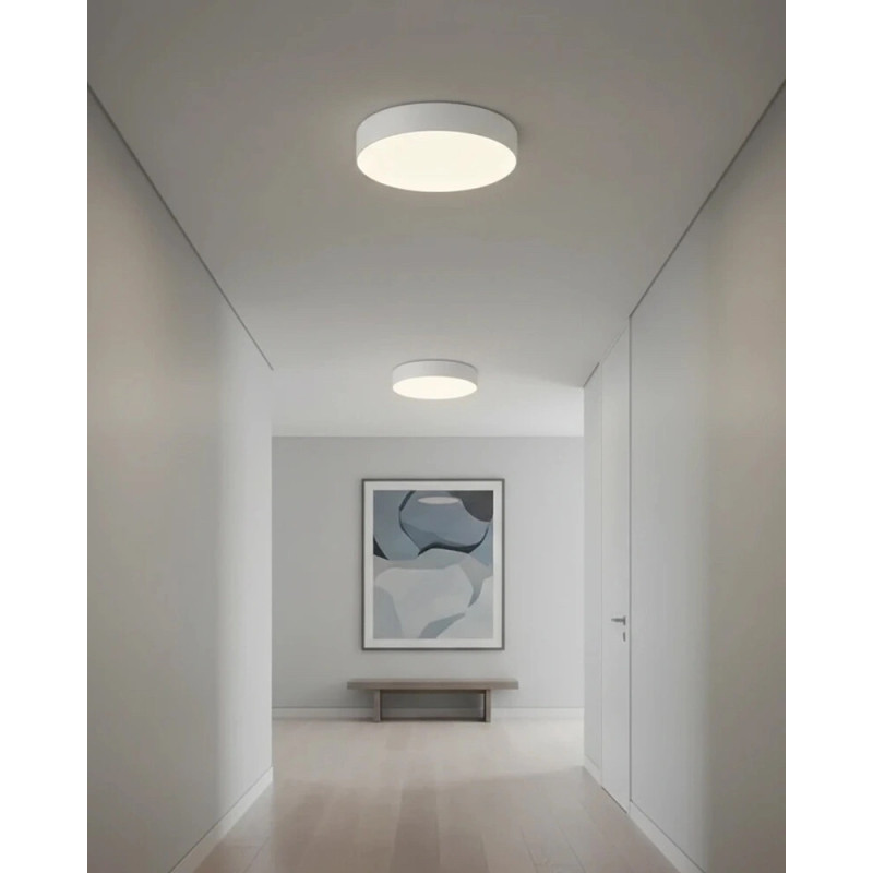 Світильник стельовий Azzardo AZ2265 Monza R LED 1x50W 3000K 4200Lm IP20 білий