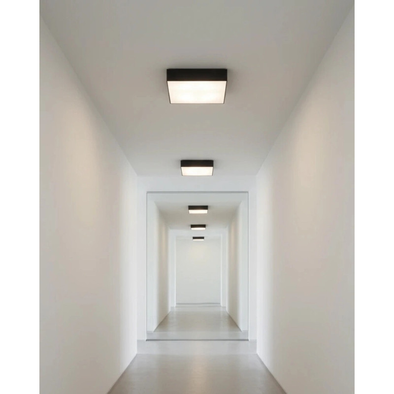 Світильник стельовий Azzardo AZ2270 Monza S LED 1x20W 4000K 1760Lm IP20 чорний