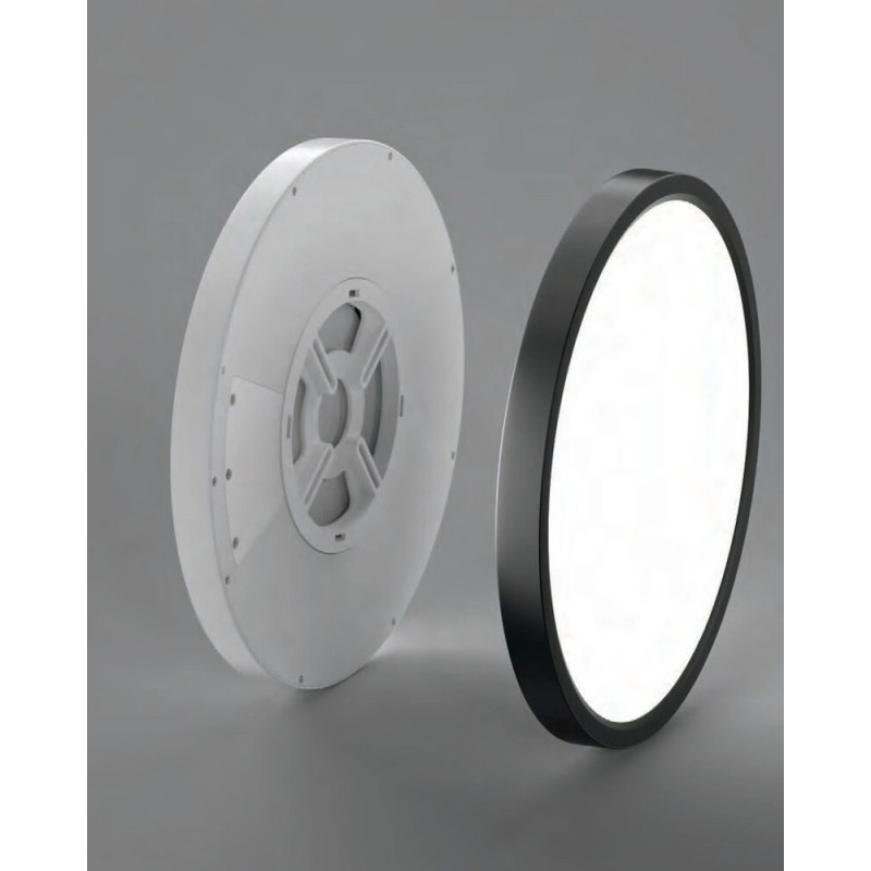 Світильник стельовий з датчиком руху Azzardo AZ5355 Panka Sensor LED 1x18W 2800K/4000K/6000K 1170Lm IP40 білий