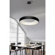 Підвісна люстра Azzardo AZ3449 Sovana Pendant 80 CCT (black), 80 Вт, 4000 лм, 2300K-6500K