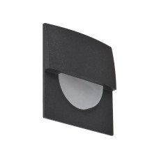 Світильник для підсвітки сходів/коридору Azzardo AZ2768 Sane LED 1x2W 3000K 170Lm IP20 чорний