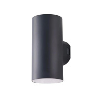 Вуличний світильник фасадний Azzardo AZ5227 Roland LED 2x18W 3000K 1440Lm IP65 темно-сірий