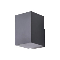 Вуличний світильник фасадний Azzardo AZ5229 Roland SQ LED 1x9W 3000K 720Lm IP65 темно-сірий