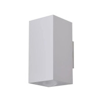 Вуличний світильник фасадний Azzardo AZ5232 Roland SQ LED 2x18W 3000K 1440Lm IP65 білий