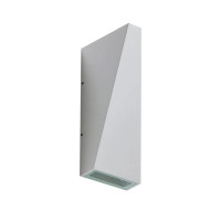 Вуличний світильник фасадний Azzardo AZ4151 Zita XL LED 2x6W 3000K 480Lm IP54 білий