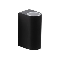 Вуличний світильник фасадний Azzardo AZ4266 Rimini GU10 2x35W IP54 чорний