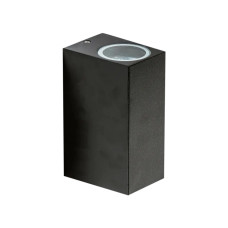 Вуличний світильник фасадний Azzardo AZ4268 Rimini Square GU10 2x35W IP54 чорний