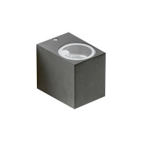 Вуличний світильник фасадний Azzardo AZ4311 Rimini Square GU10 1x35W IP54 темно-сірий