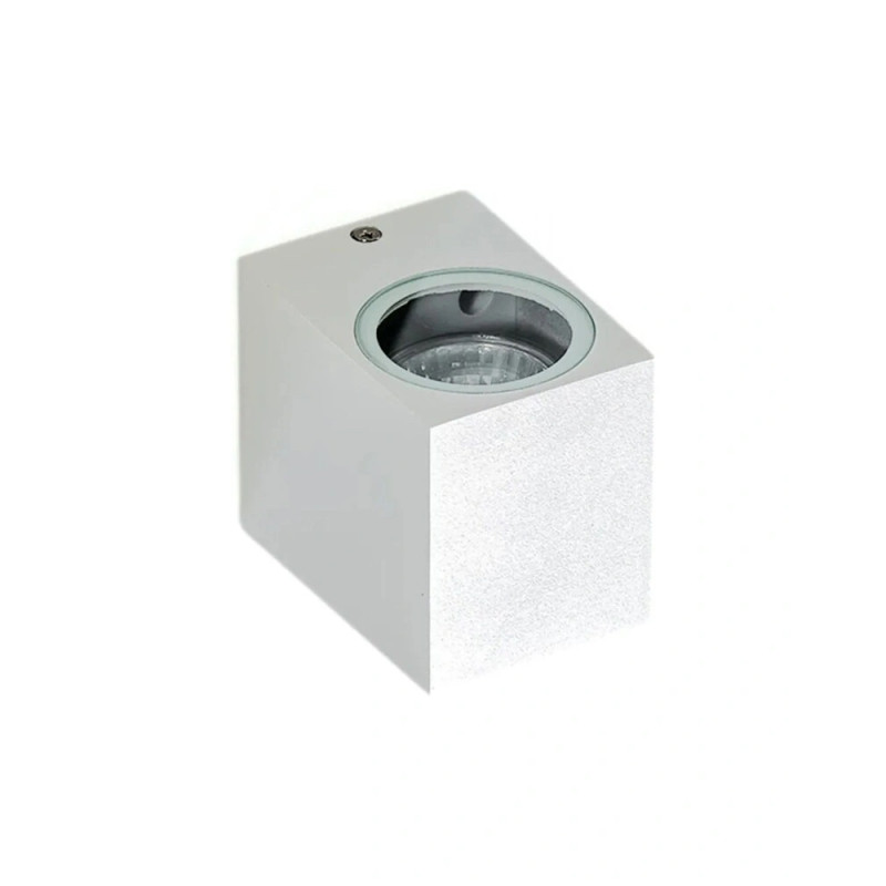 Вуличний світильник фасадний Azzardo AZ4313 Rimini Square GU10 1x35W IP54 білий