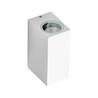 Вуличний світильник фасадний Azzardo AZ4314 Rimini Square GU10 2x35W IP54 білий