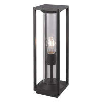 Вуличний світильник садовий Azzardo AZ4485 Mikkel E27 1x40W IP54 чорний