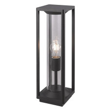 Вуличний світильник садовий Azzardo AZ4485 Mikkel E27 1x40W IP54 чорний