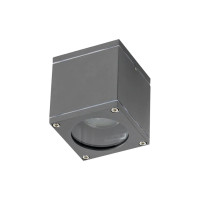 Вуличний світильник спот Azzardo AZ3323 Joe Square GU10 1x35W IP54 темно-сірий