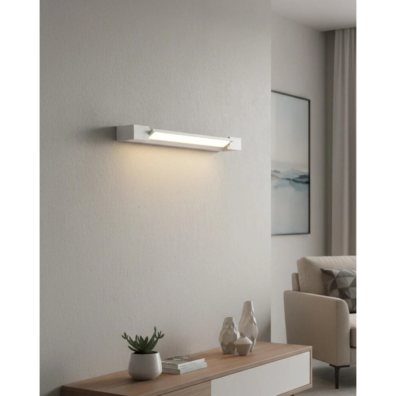 Світильник підсвітка для дзеркала Azzardo AZ2792 Dali LED 1x18W 3000K 1440Lm IP44 білий