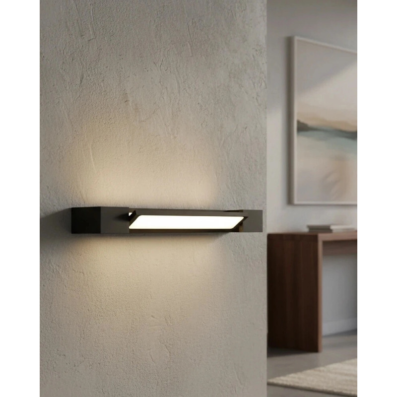 Світильник підсвітка для дзеркала Azzardo AZ2883 Dali LED 1x9W 3000K 720Lm IP44 чорний