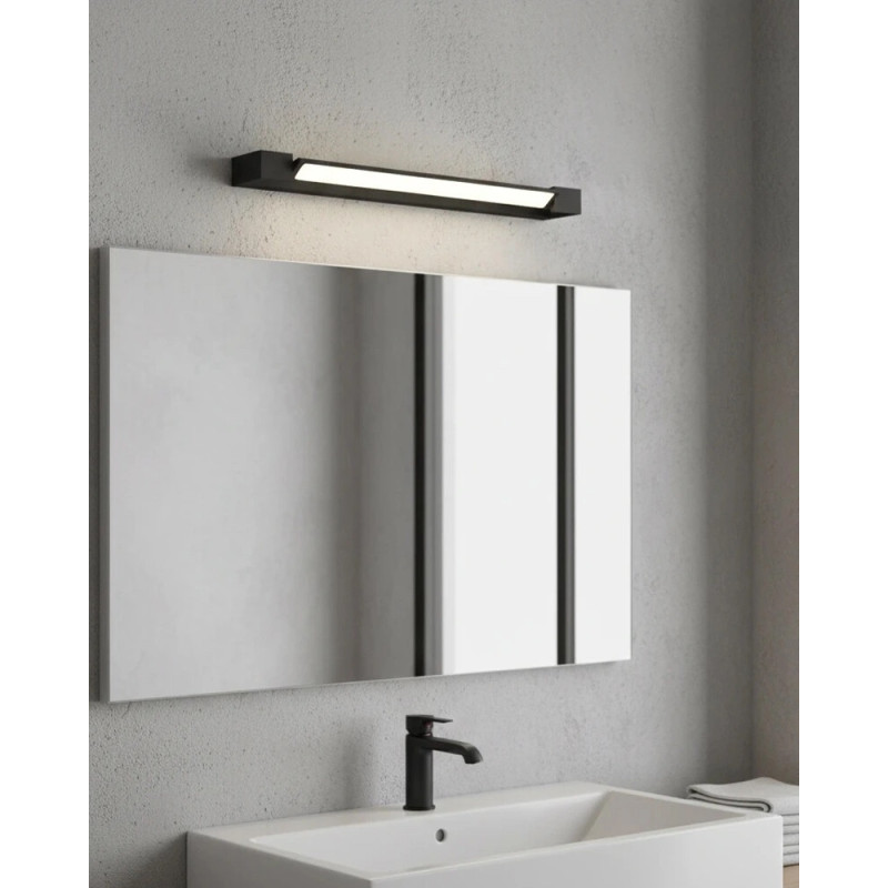 Светильник подсветка для зеркала Azzardo AZ2899 Dali LED 1x36W 4000K 3564Lm IP44 черный