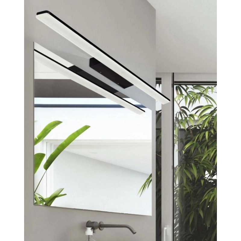 Світильник підсвітка для дзеркала Azzardo AZ3348 Epsilon LED 1x18W 4000K 850Lm IP44 чорний