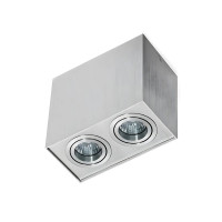Точковий світильник спот Azzardo AZ1352 Eloy GU10 2x50W IP20 алюмінієвий